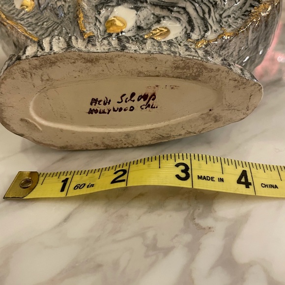 Heidi Schoop, oyster vase, Mid-century Modern, clamshell vase - Picture 4 of 6